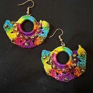 Crocheted Earrings (handmade)
